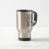 Als er koffie en literatuur bij betrokken zijn, te reisbeker (Voorkant rechts)