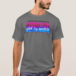 Als er met trappen kan worden gebotst t-shirt