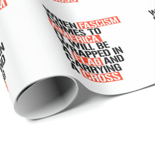 Als fascisme naar Amerika komt Cadeaupapier