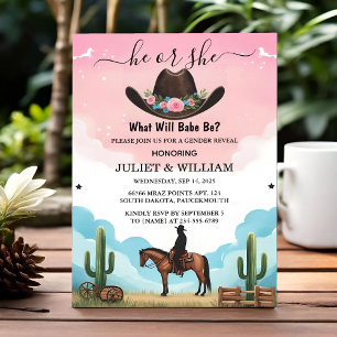 Als Fun Barn Pet Boerderij Film USA Cowboy Gender Kaart