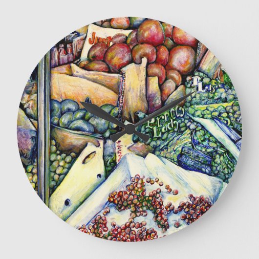 Als God het beter had gemaakt, had ze het bewaard. Grote Klok (Voorkant)