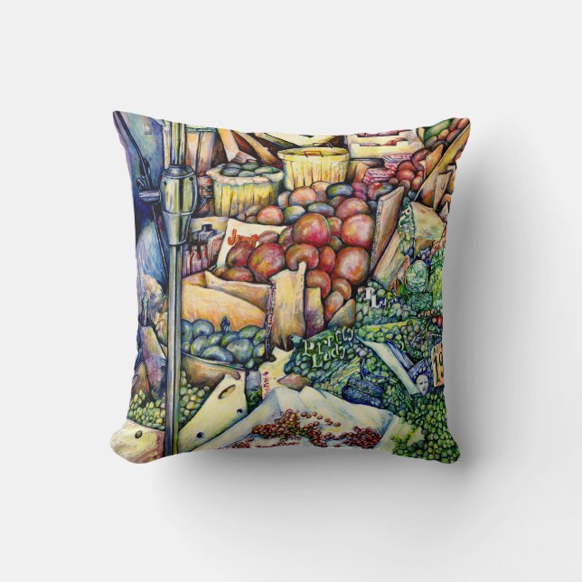 Als God het beter had gemaakt, had ze het bewaard. Kussen (Voorkant)