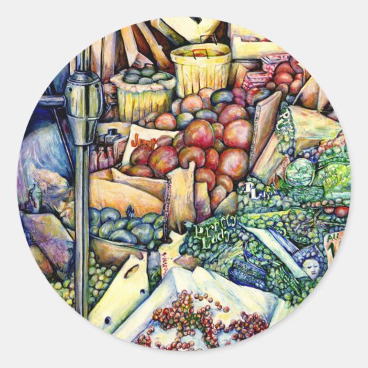 Als God het beter had gemaakt, had ze het bewaard. Ronde Sticker (Voorkant)