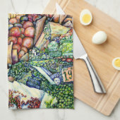 Als God het beter had gemaakt, had ze het bewaard. Theedoek (Quarter Fold)