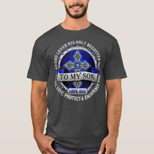 Als God van zijn enige gebroken zoon hield T-shirt