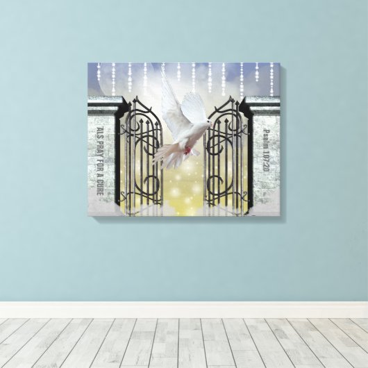 ALS Heavenly Wrapped Canvas Afdruk (Insitu (Houten vloer))