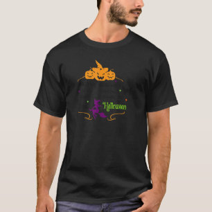 Als heksen rijden en zwarte katten worden gezien t-shirt