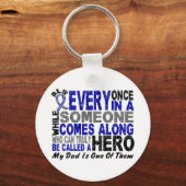 ALS Hero komt uit 1 vader Sleutelhanger (Voorkant)