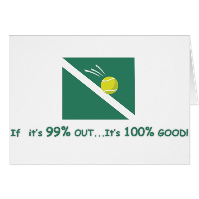 Als het 99% buiten is, is het 100% goed (Voorkant Horizontaal)