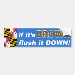 Als het Anthony Brown is voor Maryland Gouverneur. Bumpersticker