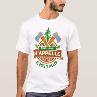 als het bos mij roept moet ik gaan t-shirt