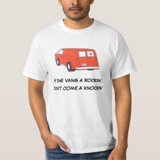 Als het busje een rockin is, kom dan niet met een t-shirt