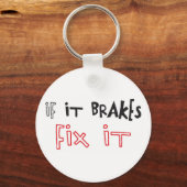 ALS HET DE FIX VAN HET SLEUTELHANGER VAN IT BRAKT (Voorkant)