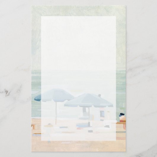 Als het de stranden is briefpapier (Voorkant)