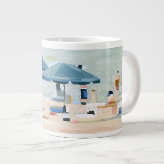 Als het de stranden is extra grote beker (Voorkant rechts)