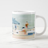 Als het de stranden is extra grote beker (Rechts)