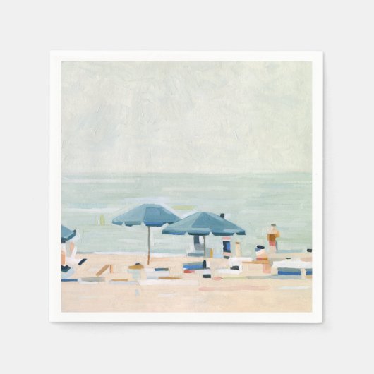 Als het de stranden is servet (Voorkant)