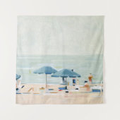 Als het de stranden is wandkleed (Voorkant)