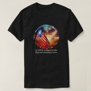 Als het fascisme naar Amerika komt T-shirt