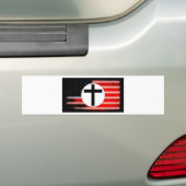 als het fascisme op Amerika aankomt Bumpersticker (Op auto)