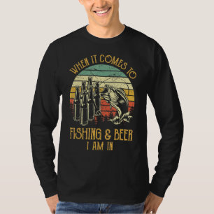 Als het gaat om Vist & Bier ben ik in Funny Fish T-shirt