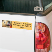 Als het geen gouden wederverkoper is...... bumpersticker (Op Truck)