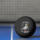 Als het het spioneert, zijn duivenanatomie Bird ni Pingpongballen (Net)