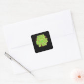 Als het in twijfel wordt getrokken, is het dansere vierkante sticker (Envelop)