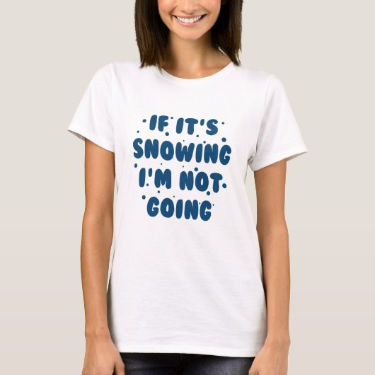 Als het knippert t-shirt (Voorkant)