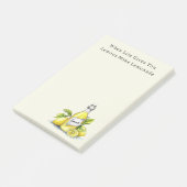 Als het Leven Je Citroenen Geeft Limonade Post-it® Notes (Schuin)
