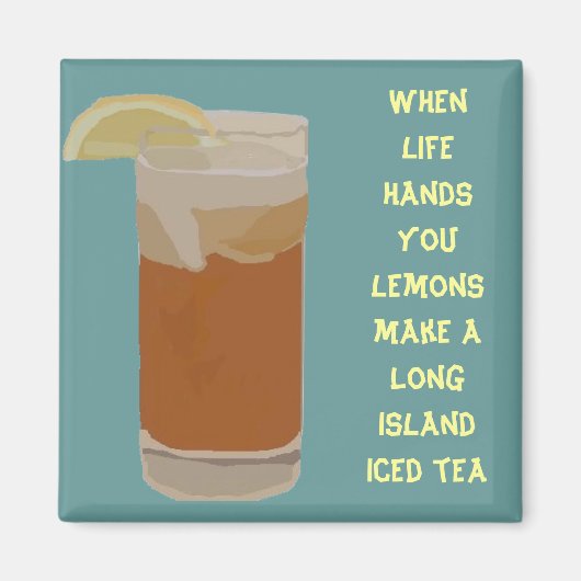 Als het leven je citroenen geeft... magneet (Voorkant)