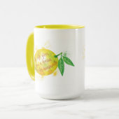 Als het leven je een leemon geeft, maak limonade mok (Voorkant links)