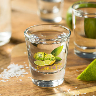 Als het leven je leemons laat limoncello maken shot glas