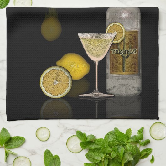 Als het leven je Lemons geeft... Theedoek (Gevouwen)