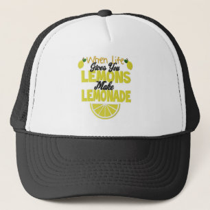 Als het leven je Lemons-Lemon hulp geeft, positief Trucker Pet