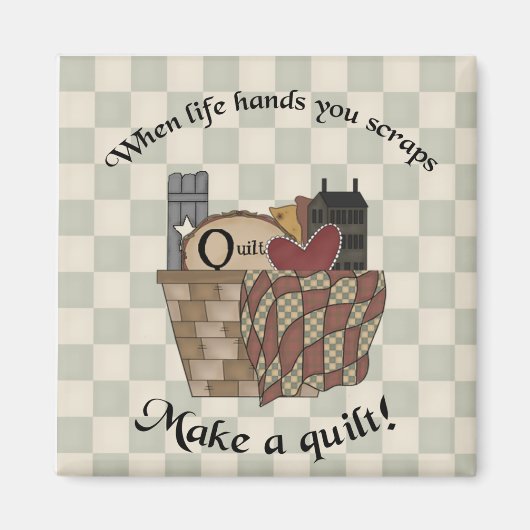 Als het leven je scheurt magneet (Voorkant)