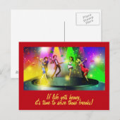 Als het leven zwaar Inspirerend Briefkaart wordt ( (Voorkant / Achterkant)