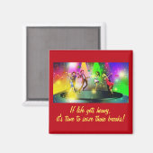 Als het leven zwaar Inspirerend wordt Magnet (1) Magneet (Voorkant / Achterkant)