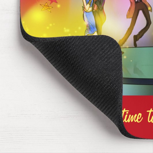 Als het leven zwaar Inspirerend wordt Mousepad (1) Muismat (Hoek)