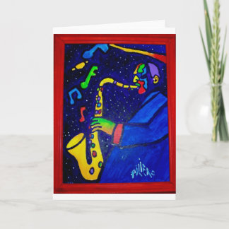 Als het Man van de Jazz door Piliero Kaart