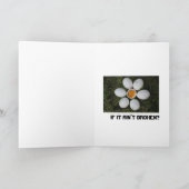 Als het niet kapot is, repareer het dan niet - kaart (Binnen)