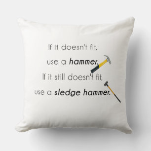 Als het niet past, kussen