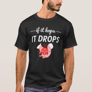Als het opspringt, daalt het - grappige eekhoorn j t-shirt