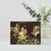 Als het Oude Zing, dus de Jonge Pijp, 1638 Briefkaart (Staand voorkant)