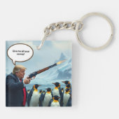 Als het President dom is Sleutelhanger (Achterkant)