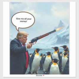 Als het President dom is Sticker