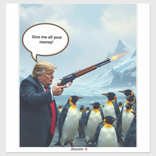 Als het President dom is Sticker (Vel)