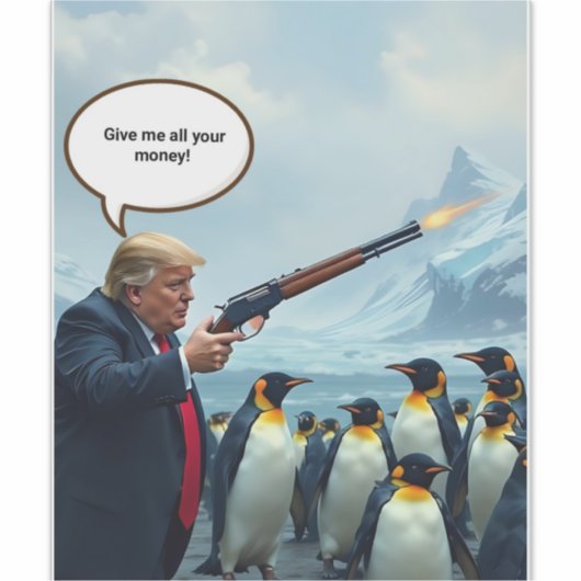 Als het President dom is Sticker (Voorkant)