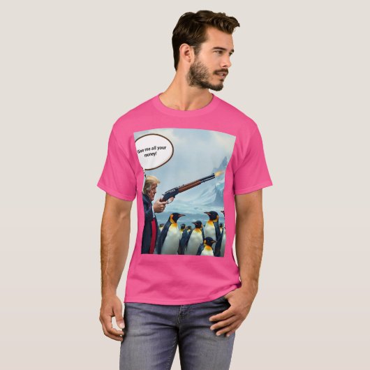 Als het President dom is T-shirt (Voorkant volledig)