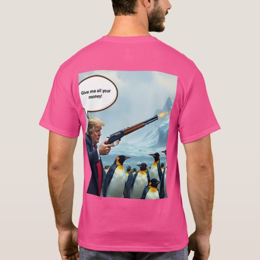 Als het President dom is T-shirt (Achterkant)